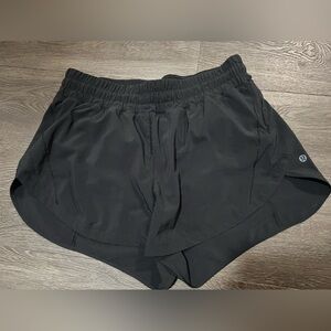 Lululemon high rise Track That 3” shorts